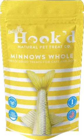 1ea Totally Hook'd Freeze-Dried Minnows 2oz - Treats